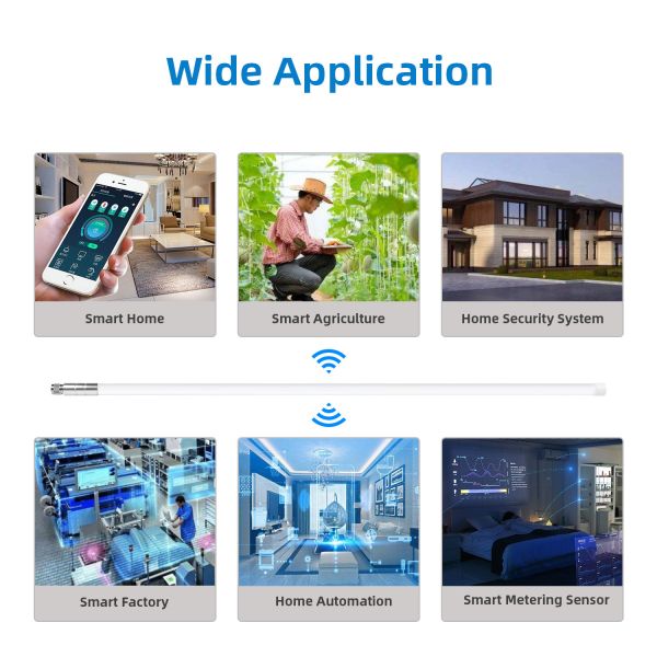 12Dbi 8dbi 5.8dbi Helium Hotspot Miner Outdoor Fiberglass Lora Antenna Kits 868mhz High Gain