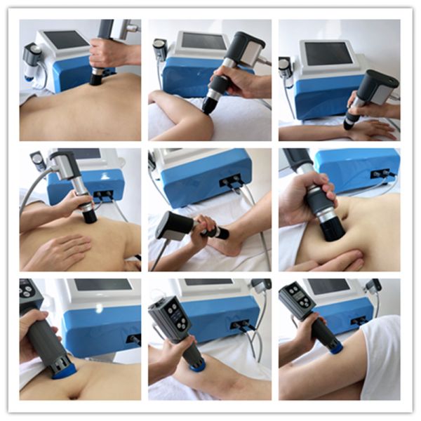 Portable Shockwave Machine Air Pressure Electromagnetic 16Hz Shockwave Physical Therapy Machine