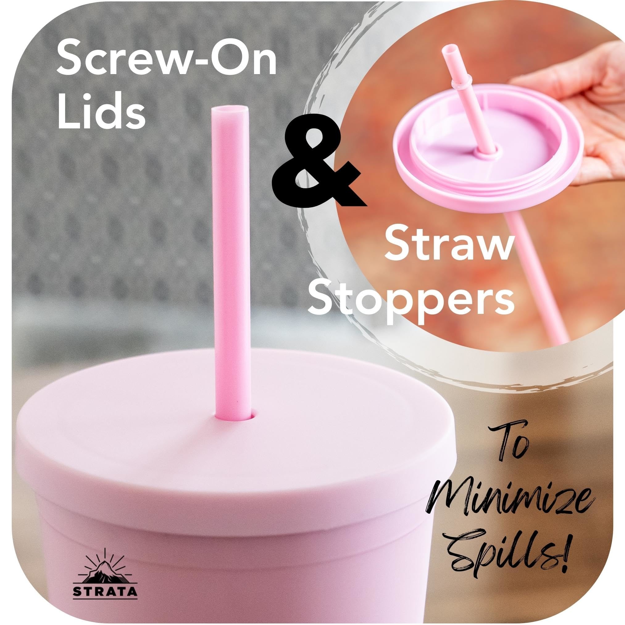 22 Ounces Colorful Iced Coffee Travel Mug With Straw Personalized Plastic Tumblers For Parties Birthdays Leak Proof Splash Proof And Easy To Clean