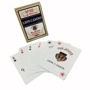 China 128gram Extra Large Print Playing Cards For Entertainment wholesale