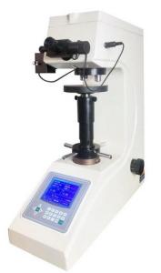 China Digital Eyepiece MANUAL Turret Weights Loading Vickers Hardness Tester With Large LCD wholesale