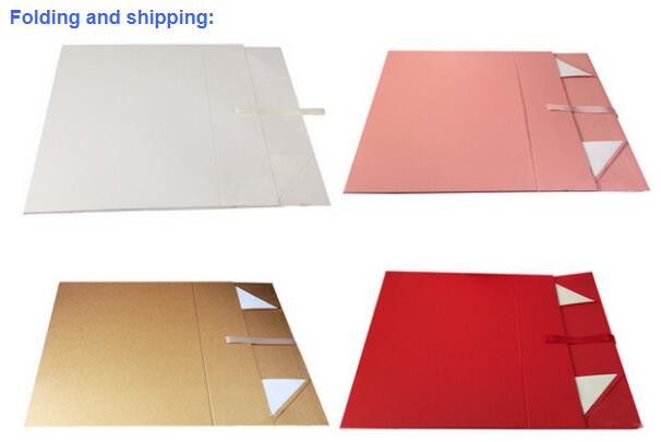 Custom design gradient color luxury paper packaging gift box with lid,Paper Flower Box Florist Bouquet Box Packaging Ros
