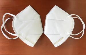 Efficient Folded N95 Face Mask Non Woven Fabric Medical Respirator Mask