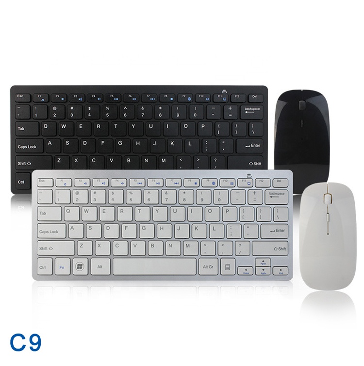 2.4G Wireless Mini Keyboard And Mouse Combo With Mouse Silent Key