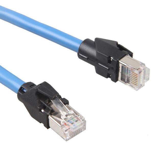 Cat6a S/FTP Ethernet Cable 6 Feet RJ45 Network Cord Patch Industrial Drag Chain Network Cable