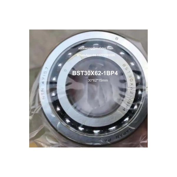 BST30X62-1BP4 BST30X62 angular contact ball bearings 30*62*15mm