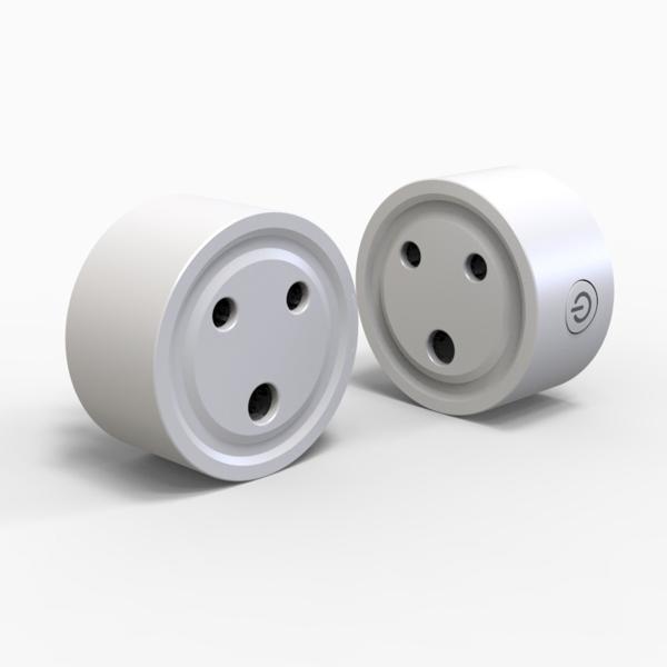 Quality Alexa Google Home Enabled Wifi Smart Outlet India Standard Overload Protection for sale