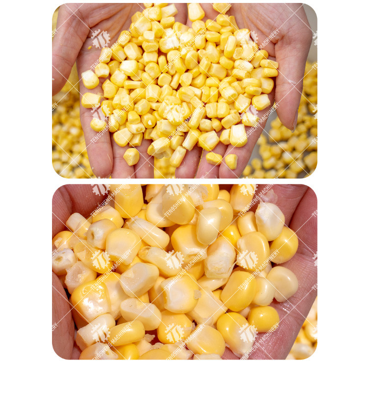Automatic Maize Shelling Machine , Small Maize Sheller Machine Corn Pulp Frozen