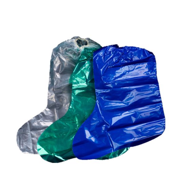 Disposable Use PE Boot Cover , Waterproof Plastic Overshoes For Sanitary