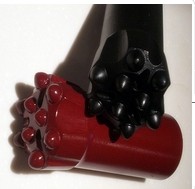 thread button bit
