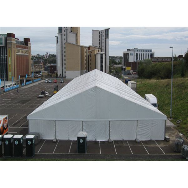 Big 35m*60m Trade Show Warehouse Tents Marquee White Clear For Events