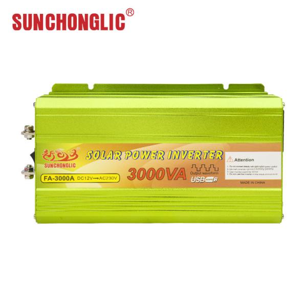 Quality 12V 220V 3000va Off Gird Solar Power Inverter Output 5V 1A USB Modified / Square Waveform for sale