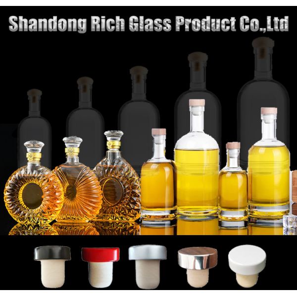 500ml Luxury Electroplated Mini Wine Bottle for Whiskey Lovers