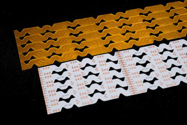 RGB S-shaped FPC serpentine circuit board 5050-30LEDS/PCS -8*503-12v Custom