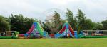 30m length inflatable obstacle inflatable water obstacle game inflatable