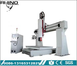 3D 4D 5D Mould Making 5 Axis CNC Router Machine With Syntec Control System