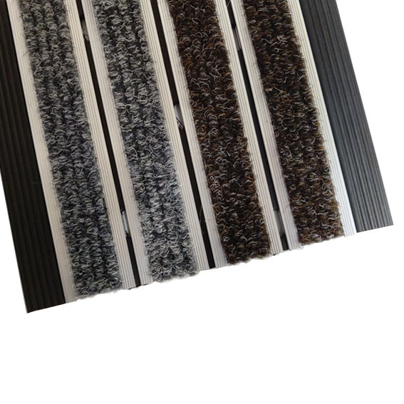 Aluminum Commercial Entrance Matting High Traffic Custom Size Entry Mats Residential