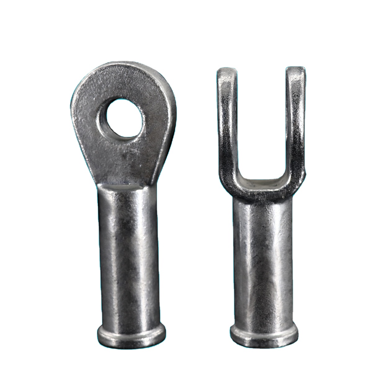 Y Type Ball Ends Forged Hardware Steel Clevis Anticorrosive Durable