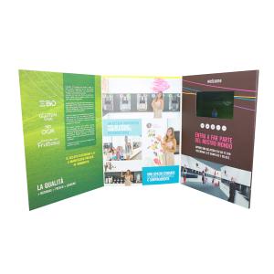 China promotional activities video invitation card with upload video / music wholesale