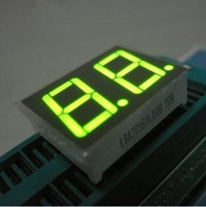 China Numeric LED Display , 2 Digit 7 Segment LED Display For Car Dashboard wholesale