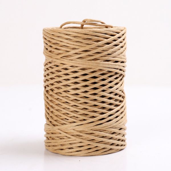 Iron Wired 2mm Paper Rope Eco DIY Twisted Paper Cord Biodegradable