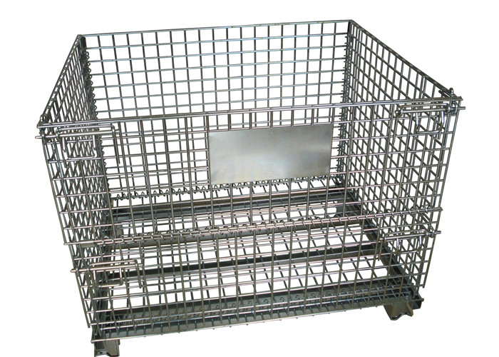 wire mesh container with lid
