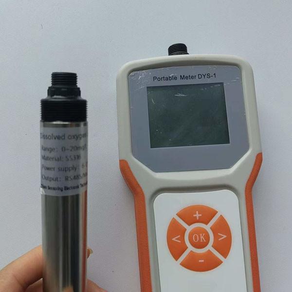 Quality DS380 Water Oxygen Sensor 6V Two Point Calibration SS316  Water Oxygen Meter for sale