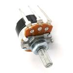 Pin Type Carbon Composition Potentiometer With Switch Dimmer Switch Speed