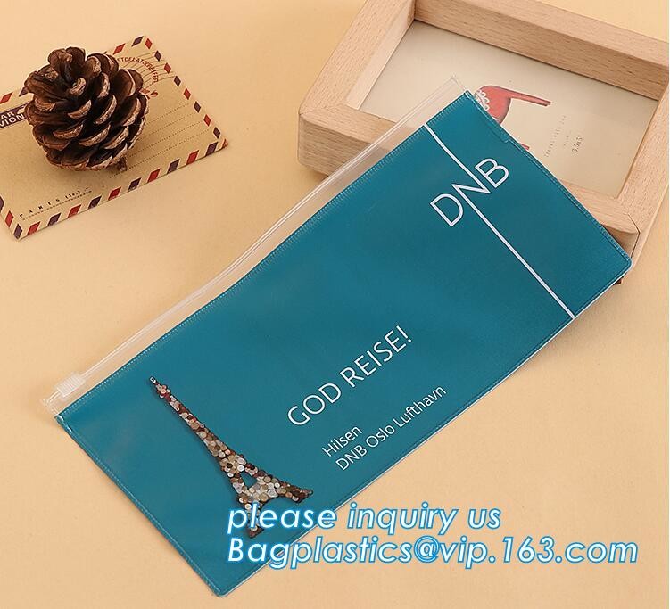 Promotional Low MOQ colorful A5 size matte waterproof mesh PVC file pocket folder/document bag with zipper and custom lo