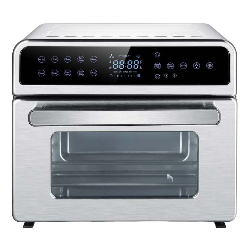 1800W 12L Digital Air Fryer Oven Oilless Cooker Multi function Toaster With 12 Cooking Recipes