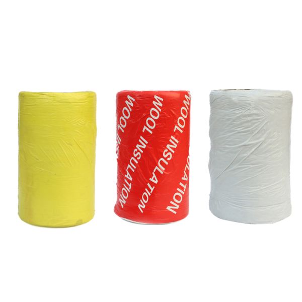 Mesh Wired Rock Wool Blanket Customized Size For Building Insulation Roof Insulation