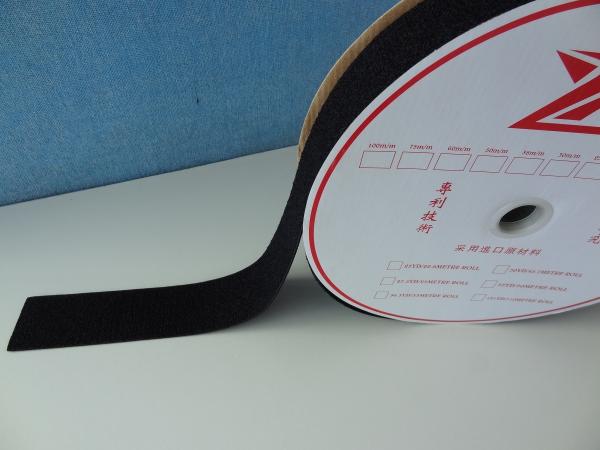 Quality Weave Deformation Yarn Elastic Hook Loop / Medical Nylon Napped Loop Straps for sale