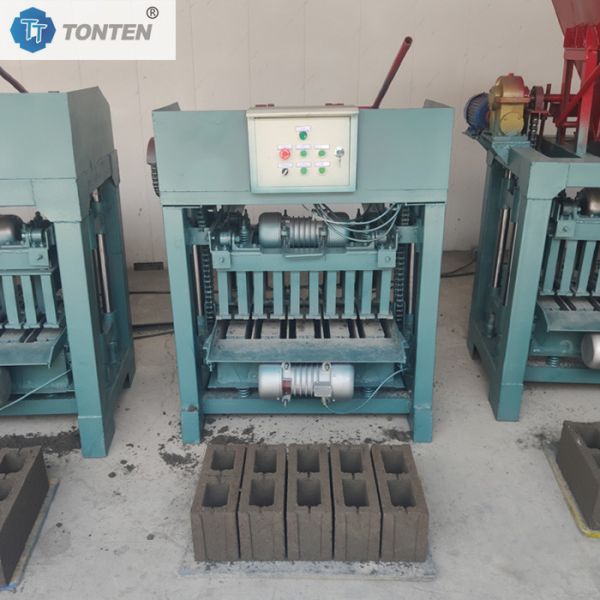 Factory Sale Simple Operation DF4-35B Brick Machine Hollow Block Making Machine