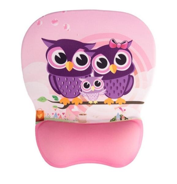 Quality ROHS Memory Foam Mouse Wrist Rest Pad Environment Friendly for sale