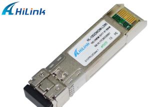 China 10G SFP+ DWDM CH 17 - 61 80km Optical Transceiver Module Ethernet Switches on sale