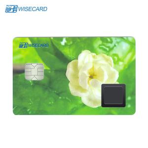 China Multi Purpose Card Payment Biometric RFID Card With Chip Magstripe wholesale