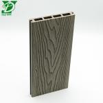 Durable Hollow Composite Decking with Deep Embossed Grain