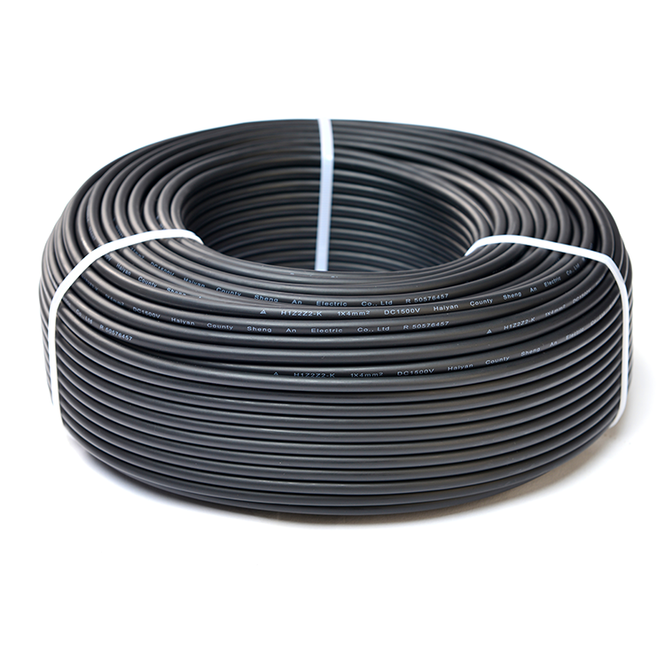 Conductor Material Tinned Copper 2.5 mm Solar Cable for PV Power Station System 62930 IEC 131 Non-Halogen EN 1500V H1z2z2k