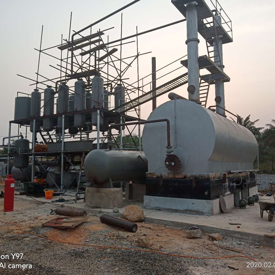 16KW High Capacity Crude Oil Waste Used Engine Oil Motor Oil Refinery Machine for Diesel