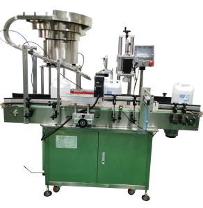 PLC Programmable Water Bottle Filling And Capping Machine For 1L -5L Jar