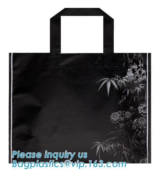 custom pp laminated non woven bags china pp woven bag hot sale in alibaba china, customized logo ready-made non woven ba