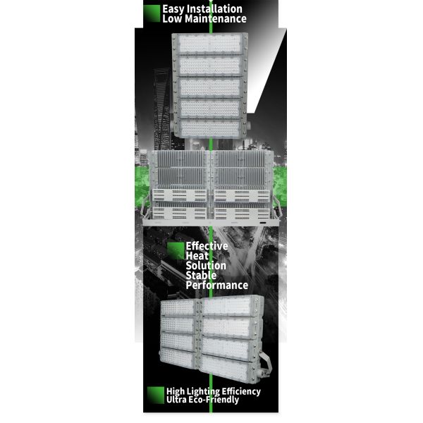 Parking Lot area light Led Industrial Flood IP65 outdoor 500watt led projector