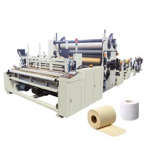 China Synchronous Belt 200m/Min Tissue Paper Making Machine 1400mm Width wholesale