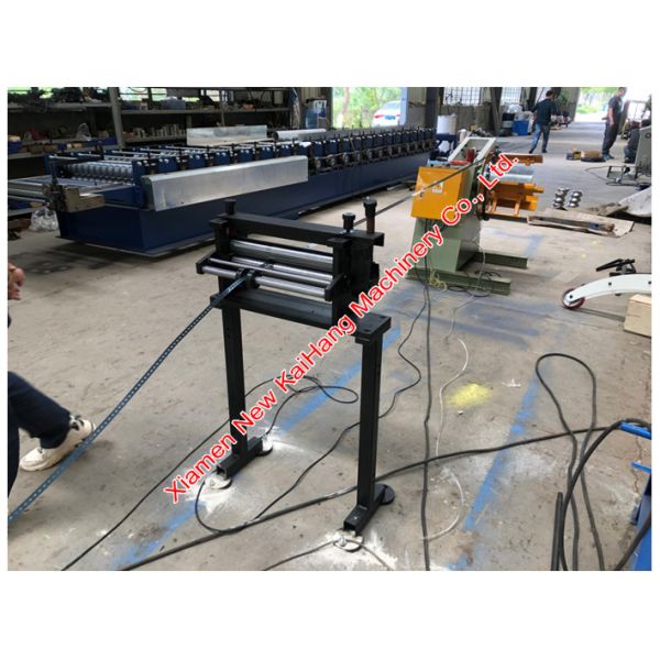 Light Steel Coil Cut To Length Machine Punch & Recoiling Production Line 1.0x100mm