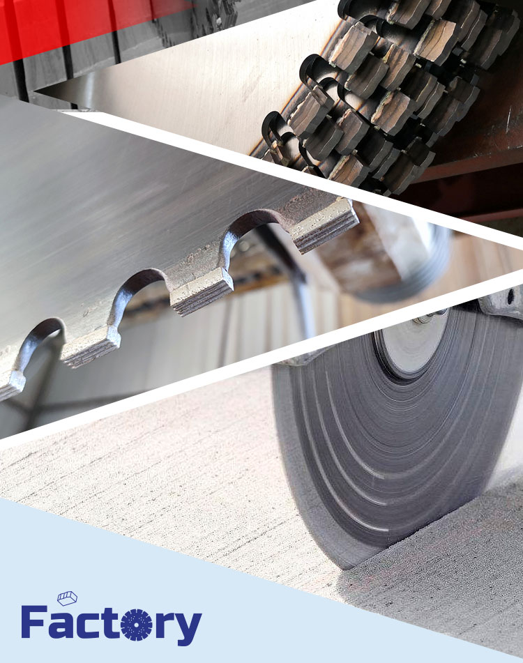 1400mm Single Disc Sandstone Cutter Tips with Flat Shape 24*9*15mm Layer Segment