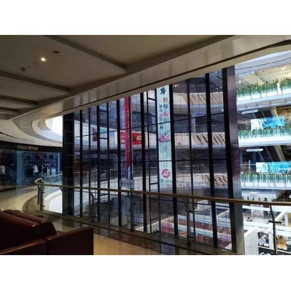 Customized 5000nits Indoor Transparent LED Display High Brightness For Advertising