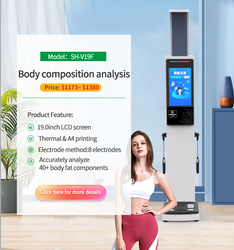 Body Scanner Machine for Gym Body Analyzer Machine Bioelectrical Impedance Body Composition Analyzer