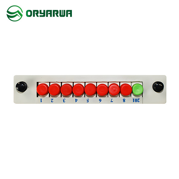 FC UPC 1X8 Fiber Optic Cassette PLC Splitter ABS Material