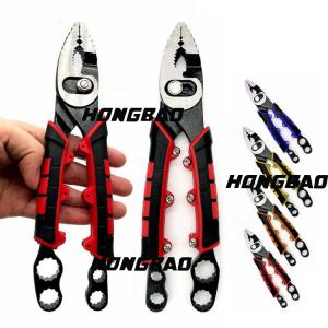 China Combination Slip Joint Pliers With Wire Cutter Spanner Wrench Handle 9-1/2&quot; 10 Inch 8 Inch wholesale