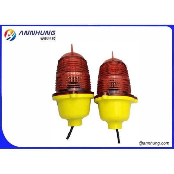 Single E27 LED Aviation Obstruction Light Low Intensity For High Buildings